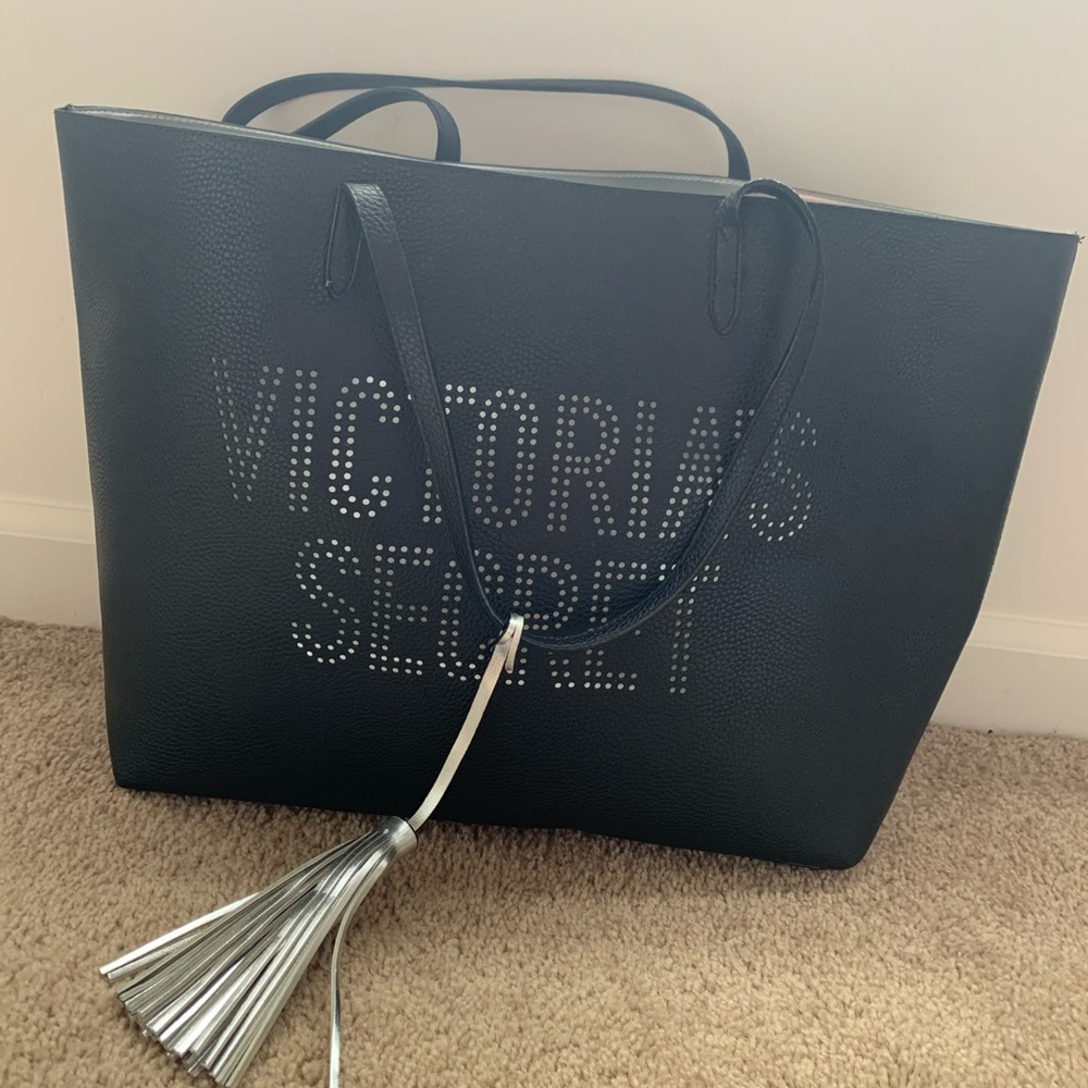VS Leather Tote Bag NWOT